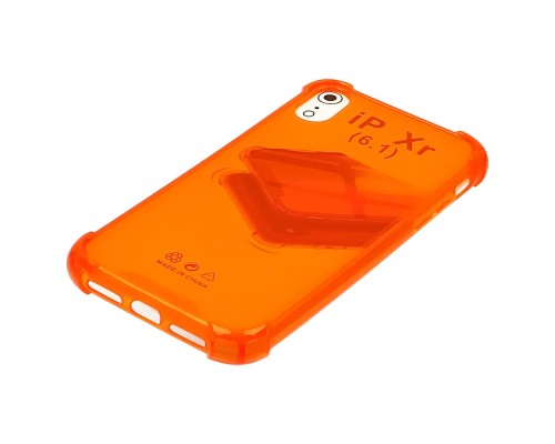 Чехол TPU shockproof angle для Apple iPhone XR 11 оранжевый
