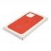 Чехол Full Silicone Case MagSafe для Apple iPhone 12/ 12 Pro 06 светло-оранжевый копия