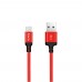 Кабель Hoco X14 USB to MicroUSB 2m черно-красный