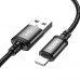 Кабель Hoco X91 USB to Lightning 3m черный