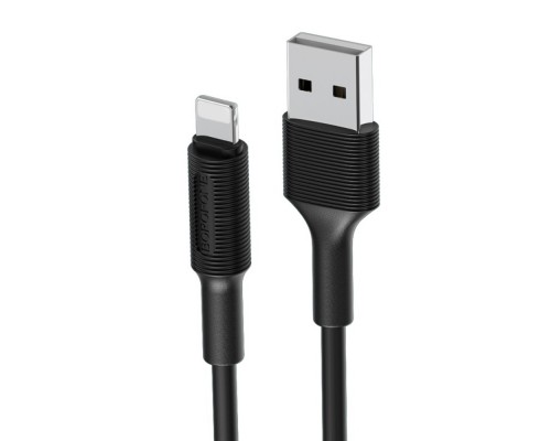 Кабель Borofone BX1 USB to Lightning 1m черный