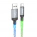 Кабель USB to Type-C Hoco U112 3A 1m серый