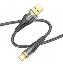 Кабель Hoco U121 USB to Type-C 1.2m черный
