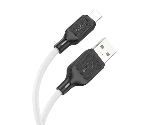 Кабель Hoco X90 USB to Lightning 1m white