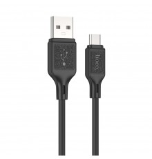 Кабель Hoco X90 USB to MicroUSB 1m black