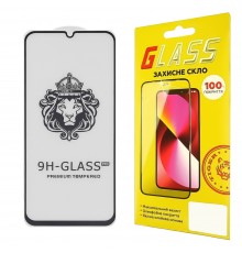 Защитное стекло для Samsung A055/ A057 A05/ A05S Full Glue Lion (0.3 мм, 2.5D, чёрное)