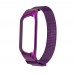 Ремешок Миланская петля для Xiaomi Mi Band 3/ 4 фиолетовый