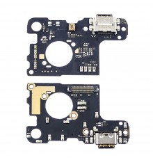 Разъём зарядки для Xiaomi Mi8 SE (USB Type-C) на плате с микрофоном и компонентами