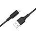 Кабель Hoco X25 USB to MicroUSB 1m черный