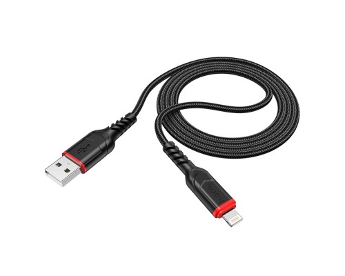 Кабель Hoco X59 USB to Lightning 1m черный