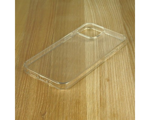 Чехол clear protective with frame Люкс для Apple iPhone 13 Pro Max прозрачный