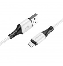 Кабель Borofone BX79 USB to MicroUSB 1m белый