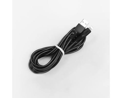 Кабель Hoco X20 USB to Lightning 3m черный