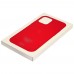 Чехол Full Silicone Case MagSafe для Apple iPhone 12 mini 08 тёмно-красный копия