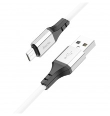 Кабель Hoco X86 USB to MicroUSB 1m белый
