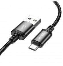 Кабель Hoco X91 USB to MicroUSB 3m черный