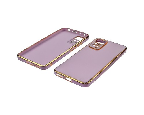 Чехол Glossy Color для Xiaomi Redmi Note 11 Pro (EUR 164.2 x 76.1x 8.1 mm) цвет 1 лавандовый