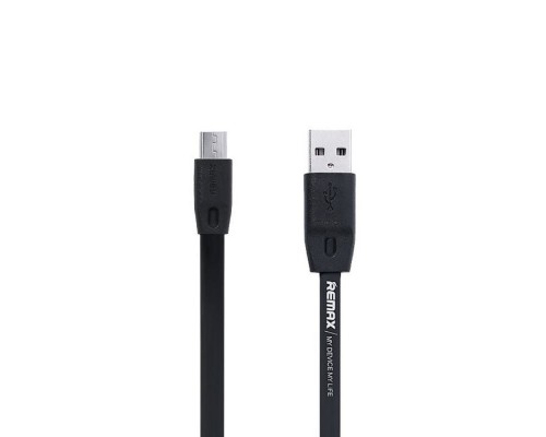 Кабель Remax RC-001m USB to MicroUSB 1m черный