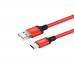 Кабель Hoco X14 USB to Type-C 1m красный