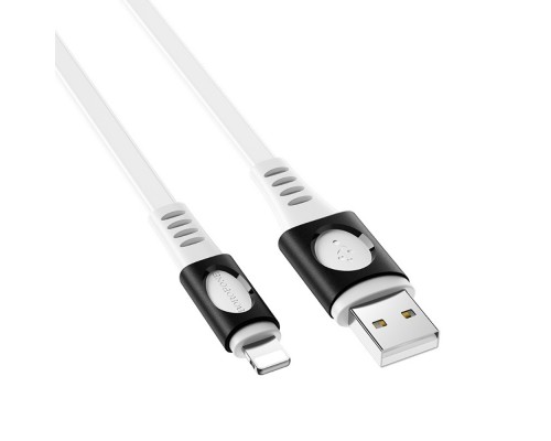 Кабель Borofone BX35 USB to Lightning 1m белый