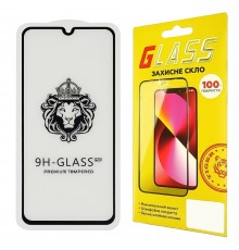 Защитное стекло для Samsung A307/ A507 A30S/ A50S Full Glue Lion (0.3 мм, 2.5D, чёрное)