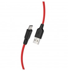 Кабель Hoco X21 Plus USB to MicroUSB 2m черно-красный