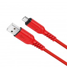 Кабель Hoco X59 USB to MicroUSB 1m красный