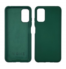 Чехол Full Nano Silicone Case для Xiaomi Redmi Note 10 5G цвет 20 серо-зелёный