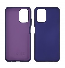 Чехол Full Nano Silicone Case для Xiaomi Redmi Note 10 4G/ Redmi Note 10s цвет 11 тёмно-фиолетовый