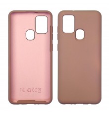 Чехол Full Nano Silicone Case для Samsung A217 A21S (2020) цвет 10 песочно-розовый