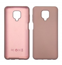 Чехол Full Nano Silicone Case для Xiaomi Redmi Note 9S/ Redmi Note 9 Pro/ Redmi Note 9 Pro Max цвет 10 песочно-розовый