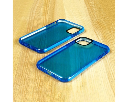 Чехол силиконовый Clear Neon для Apple iPhone 11 Pro Max цвет 13 синий