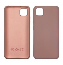 Чехол Full Nano Silicone Case для Xiaomi Redmi 9C/ Redmi 10A/ Poco C3 цвет 10 песочно-розовый (без отверстия для сканера отпечатка пальца)