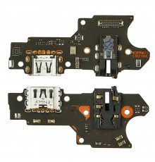 Разъём зарядки для Realme C3/ C11/ C12/ C15 на плате с микрофоном и компонентами