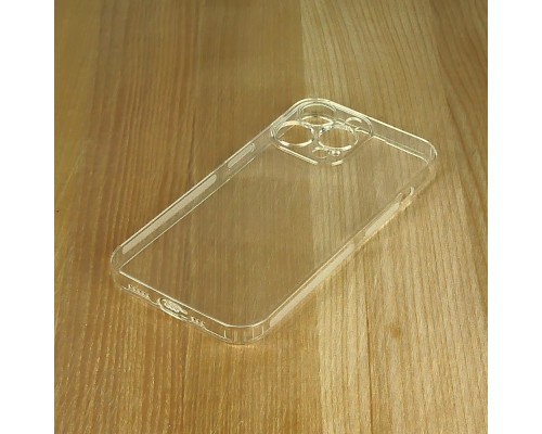 Чехол силиконовый KST для Apple iPhone 13 Pro прозрачный