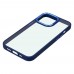 Чехол Aluminum Camera Frame для Apple iPhone 12/ 12 Pro color 03 тёмно-синий