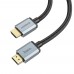 Мультимедийный кабель Hoco US03 4K HDMI 2.0 1m черный