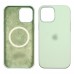 Чехол Full Silicone Case MagSafe для Apple iPhone 12 Pro Max 04 аквамарин копия