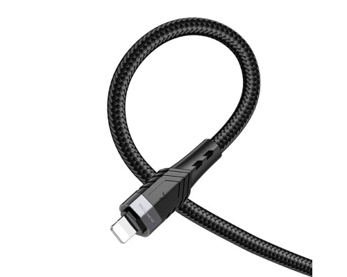 Кабель Borofone BU35 USB to Lightning 1.2m черный