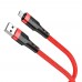 Кабель Borofone BU35 USB to MicroUSB 1.2m красный