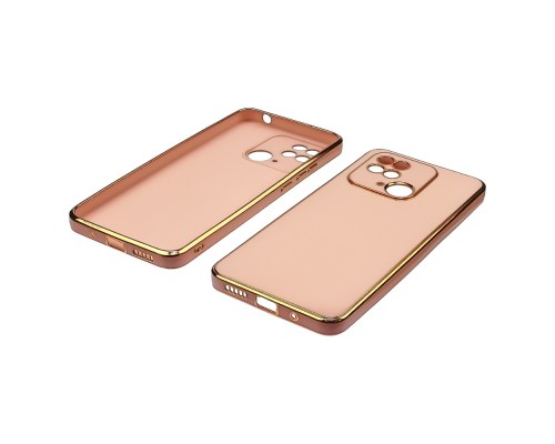 Чехол Glossy Color для Xiaomi Redmi 10C цвет 2 розовый