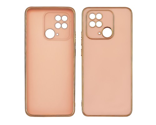 Чехол Glossy Color для Xiaomi Redmi 10C цвет 2 розовый