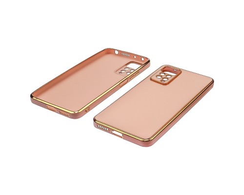 Чехол Glossy Color для Xiaomi Redmi Note 11 Pro (EUR 164.2 x 76.1x 8.1 mm) цвет 2 розовый