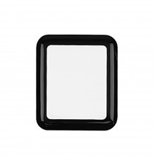 Защитная плёнка для Apple watch 38 mm (0.2 мм, 3D чёрное) Polycarbone