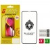 Защитное стекло для Apple iPhone 13 Pro Max/ 14 Plus Full Glue Lion (0.3 мм, 2.5D, чёрное)
