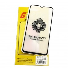 Защитное стекло для Samsung A13/ M13/ A23/ M23/ F23/ M33 Full Glue Lion (0.3 мм, 2.5D, чёрное)