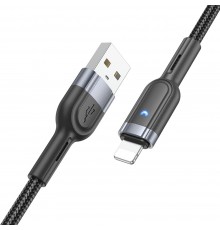 Кабель Hoco U117 USB to Lightning 1.2m черный