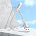 Кабель Borofone BX96 USB to Lightning 1m серый