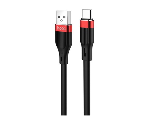 Кабель Hoco U72 USB to Type-C 1.2m черный