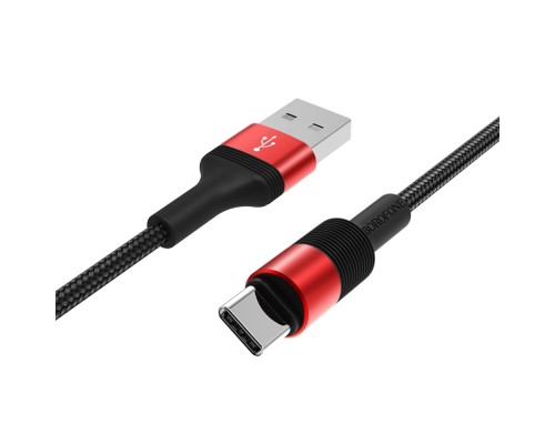 Кабель Borofone BX21 USB to Type-C 1m красный